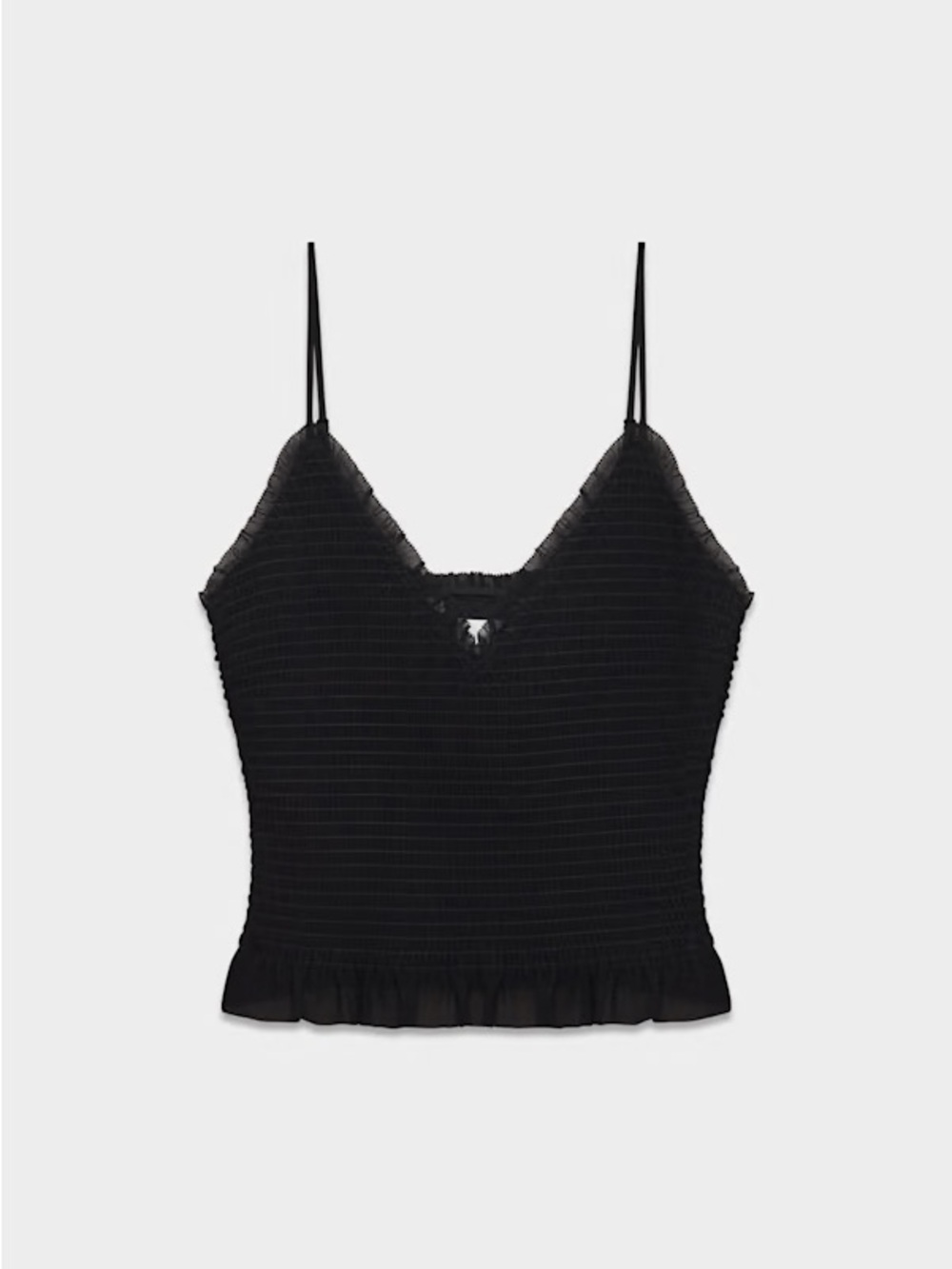 Aritzia Wilfred Tuberose Tank — Black, Size S